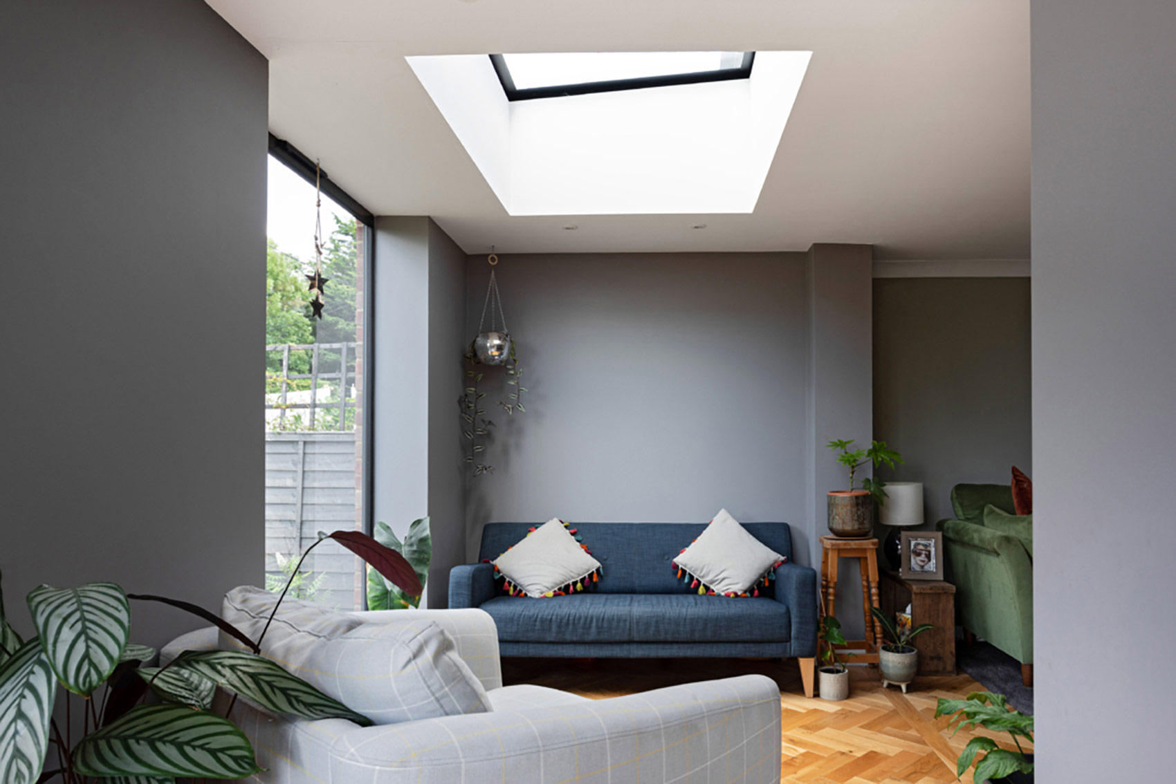 Contemporary Extension, Winchester living room