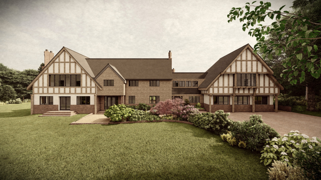 Oak Frame Extensions, Hampshire 3d visual