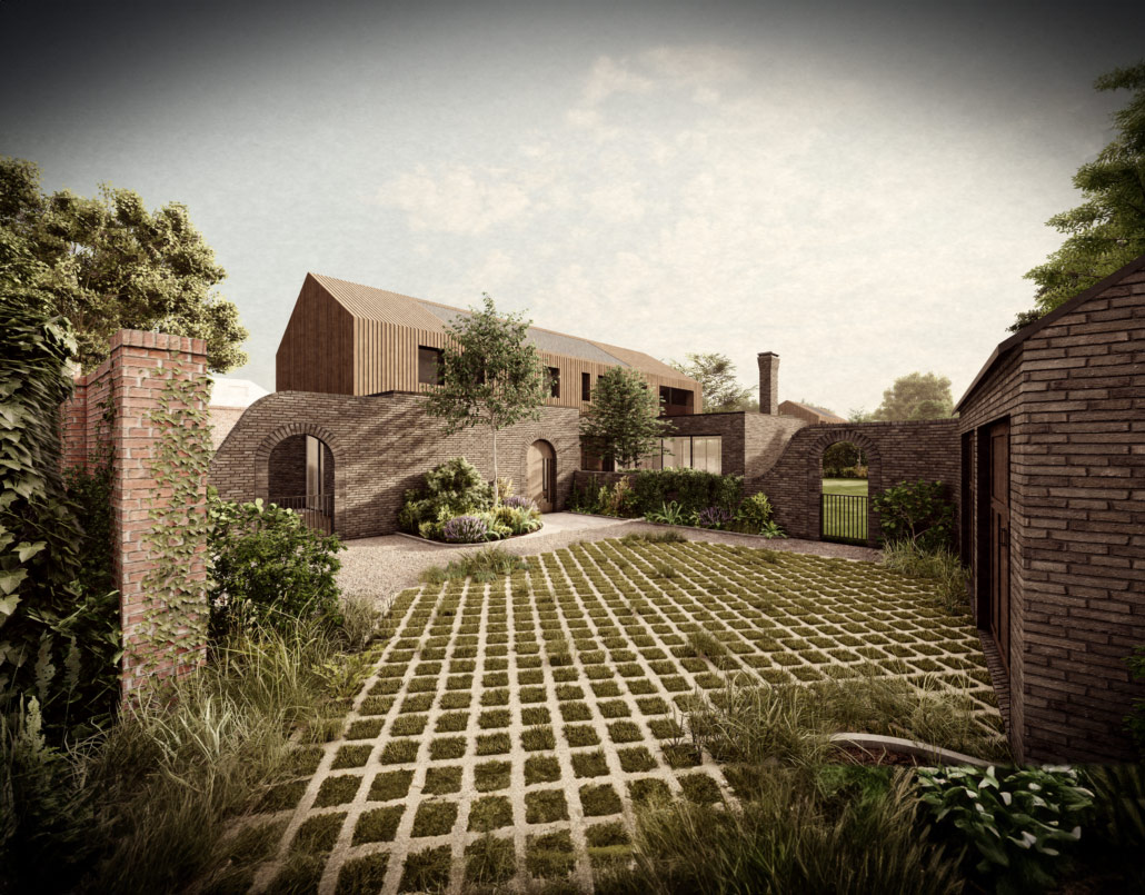 The Walled Kitchen Garden – Hampshire 3d visual